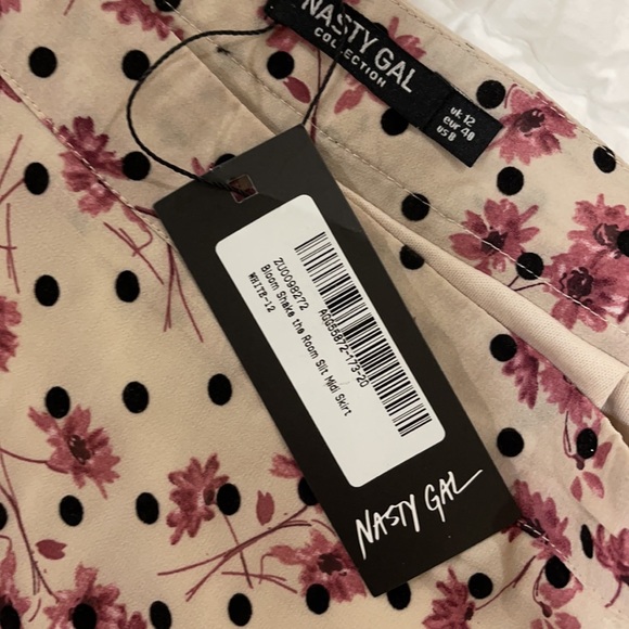 Nastygal Boom Shake the Room Slit Midi Skirt - Picture 5 of 5